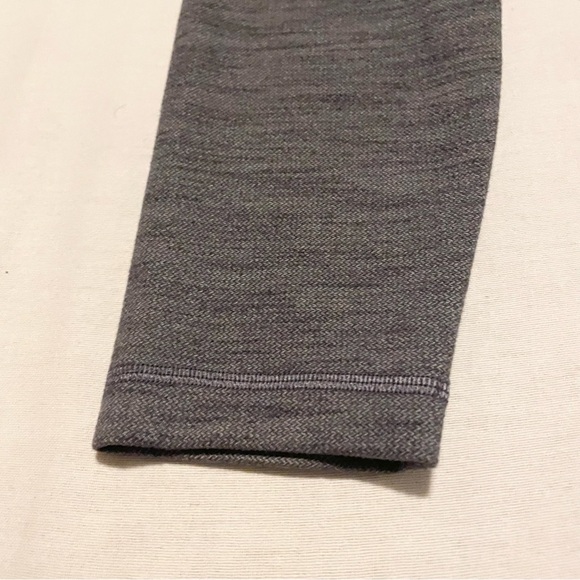 Lululemon Align Pant II Heathered Herringbone Heathered Black White Size 4 - Picture 14 of 16